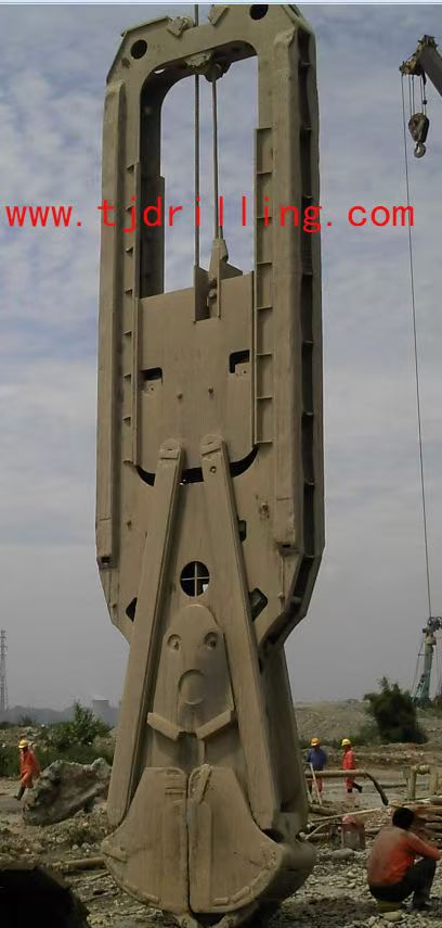 600mm Mechanical Diaphragm Wall Grabs Width 600mm, 2800mm Opening for Construction of Diaphragm Wall Pile Used on Lieb-H