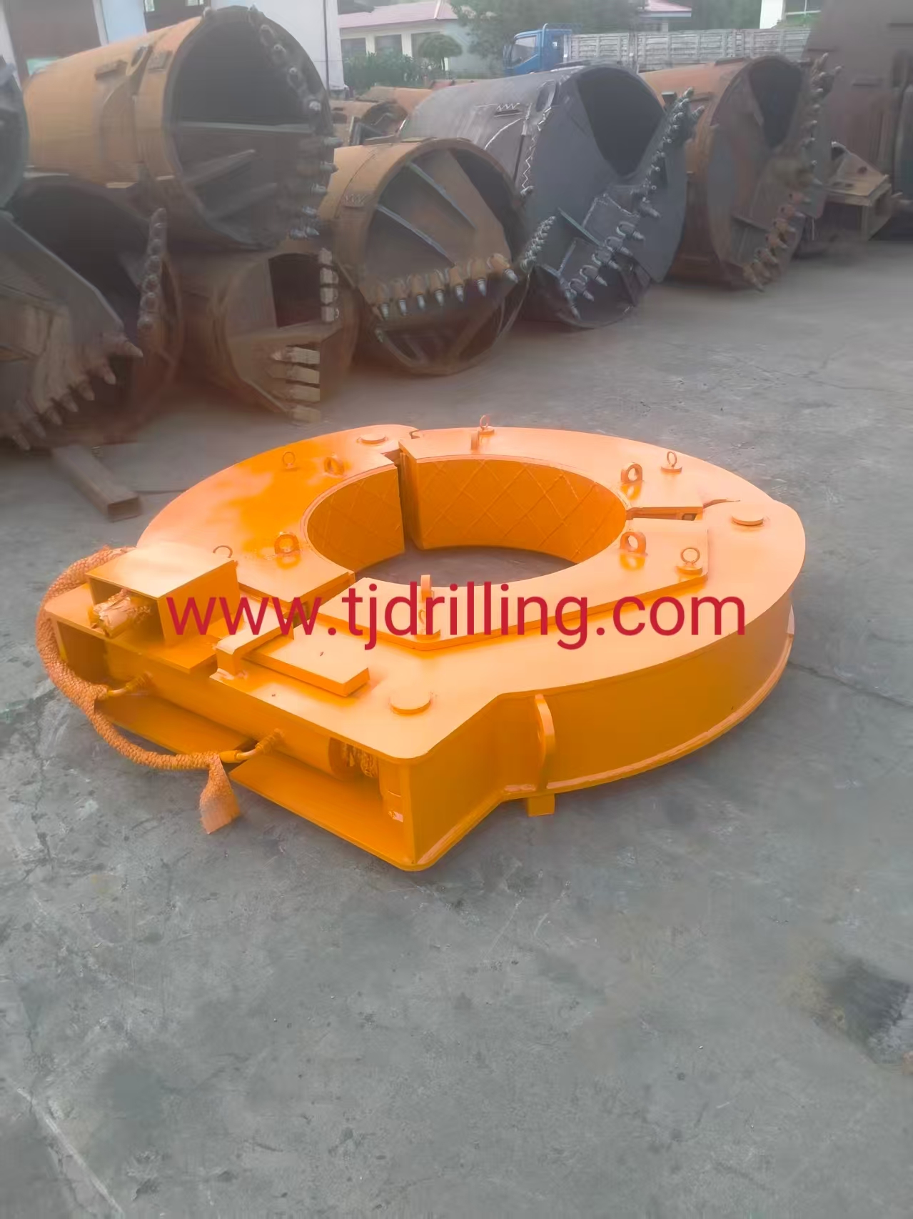 1300mm Hydraulic Retaining Clamp for Hold Segmental Casing Pipe in Bored Pile Foundation Work