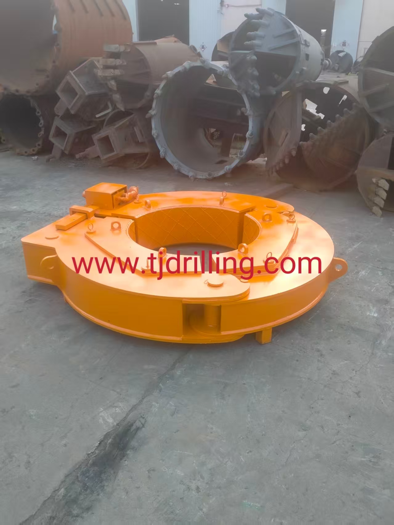 Hydraulic Casing Clamp Od1200mm with 1000mm and 880mm Insert Used for Double Wall Casing Clamp