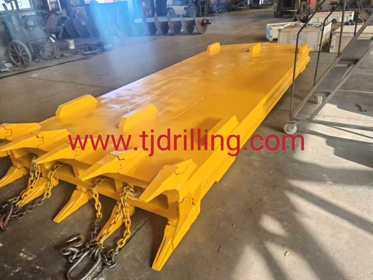 600mm Diaphragm Wall Chisel with Chisel Teeth 600mm for Hard Rock Layer in Diaphragm Wall