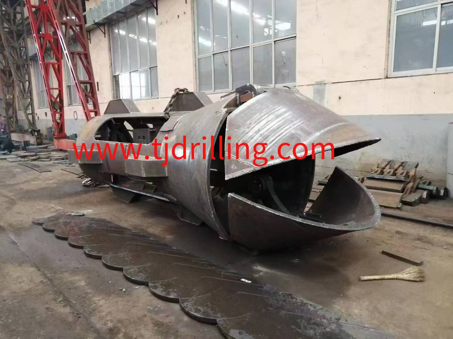 2200mm Hammer Grab Used Inside 2500mm Double Wall Casing for Bored Pile Foundation Work
