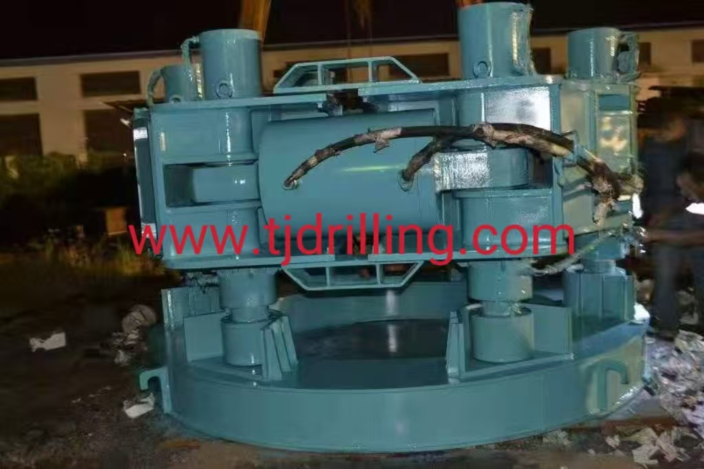 1800mm Hydraulic Casing Extractor with Diesel Engine Power Pack for Pull out Secant Pile Double Wall Casing for Bored Pile Foundation Work