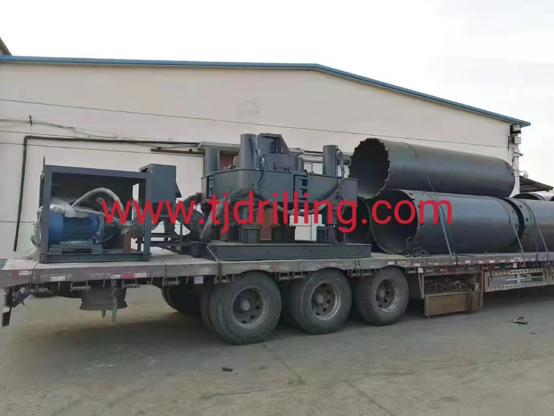 800mm Hydraulic Casing Extractor with Electricity Motor Power Pack for Pull out Secent Pile 880/800 Double Wall Casing