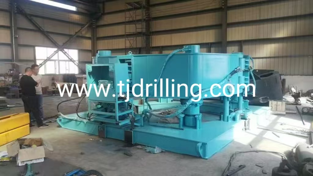 3000mm Hydraulic Casing Extractor with Diesel Engine Power Pack for Pull out Secant Pile Double Wall Casing for Pile Fou