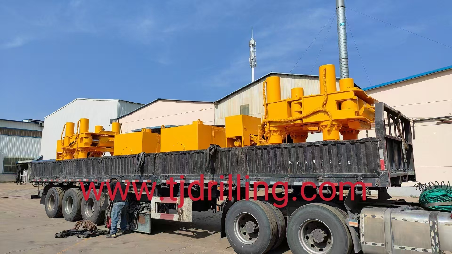 1000mm Hydraulic Casing Puller with Diesel Engine Power Pack for Pull out Secant Pile Double Wall Casing with 880mm Redu