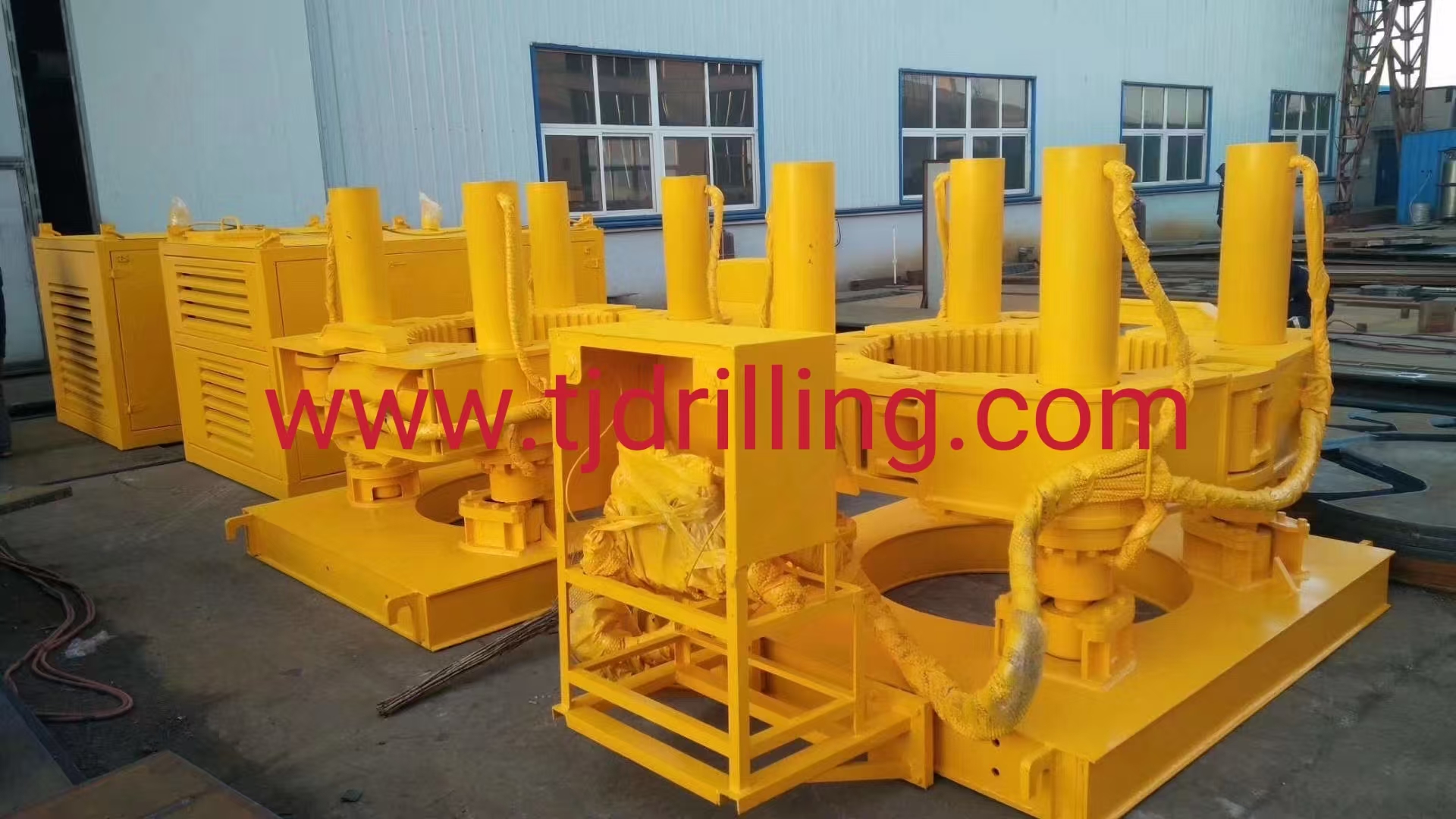 1000mm Hydraulic Casing Extractor with Diesel Engine Power Pack for Pull out Secant Pile Double Wall Casing with 880mm R