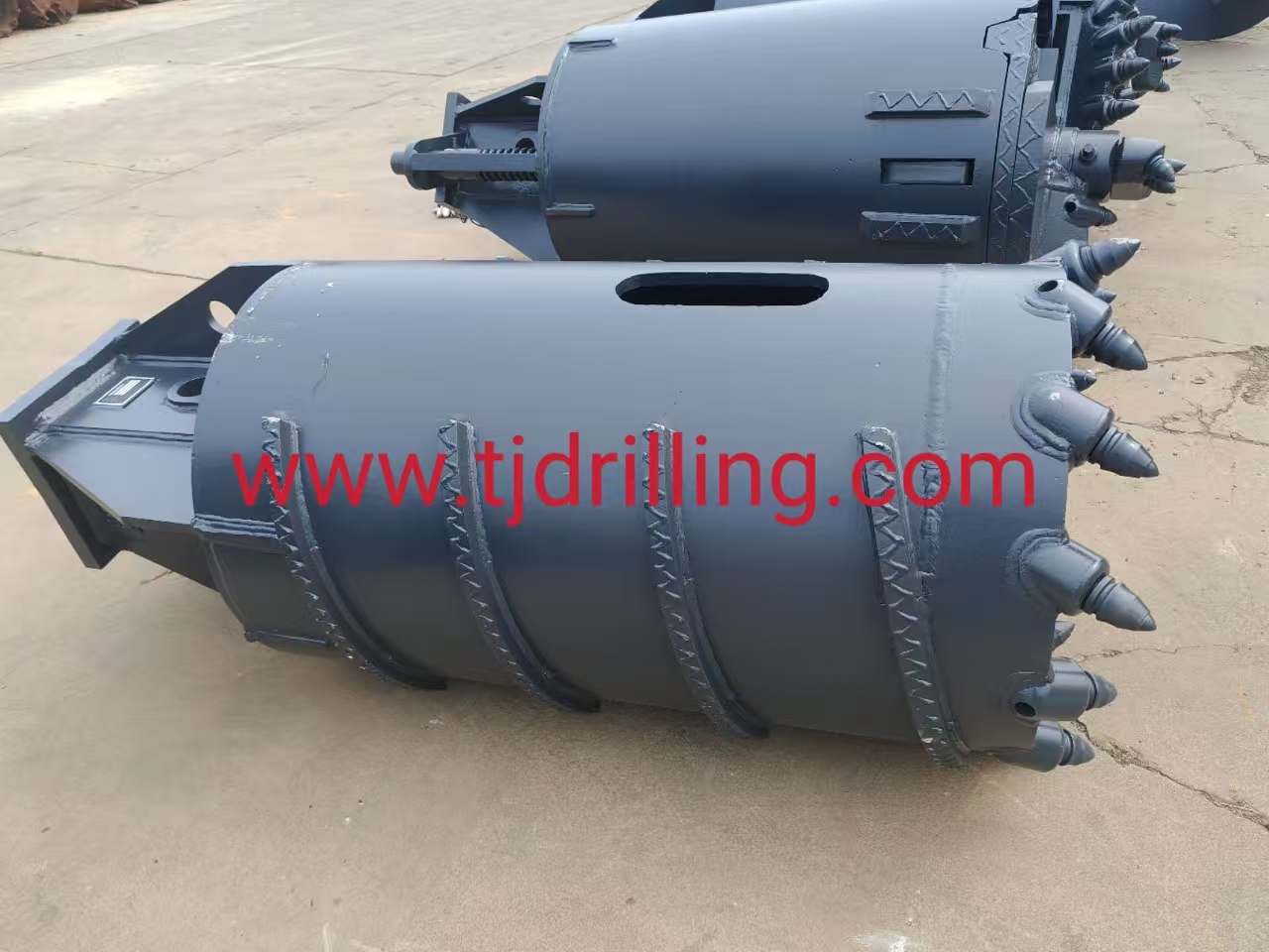 800mm core barrel with round shank chisel b47k22h used for 50-100mpa hard rock in bored pile foundation work
