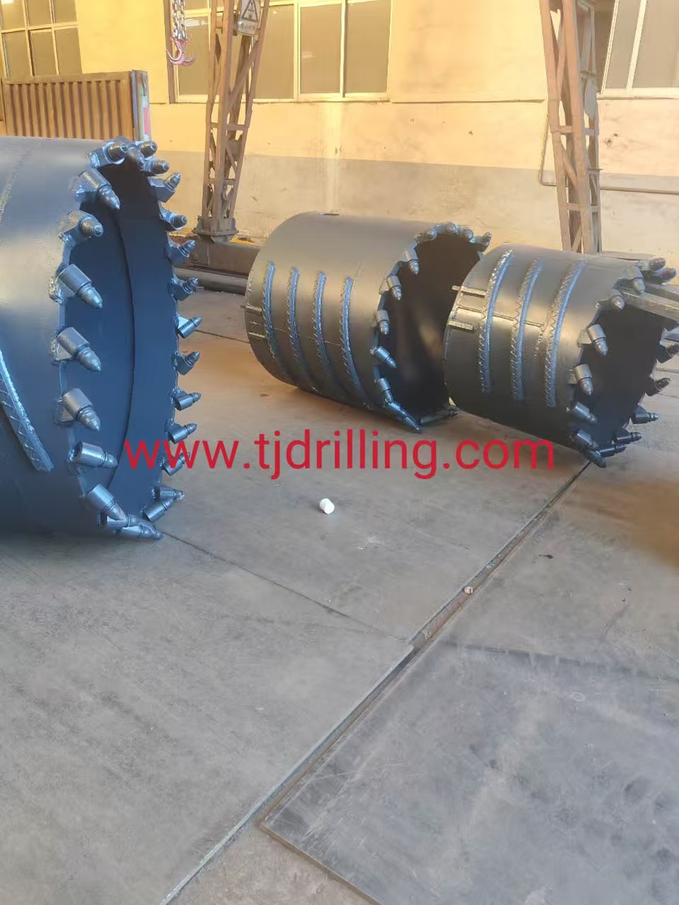 Core barrel with round shank chisel Ø = 30/38 mm od800mm for 50-100mpa hard rock in bored pile foundation work