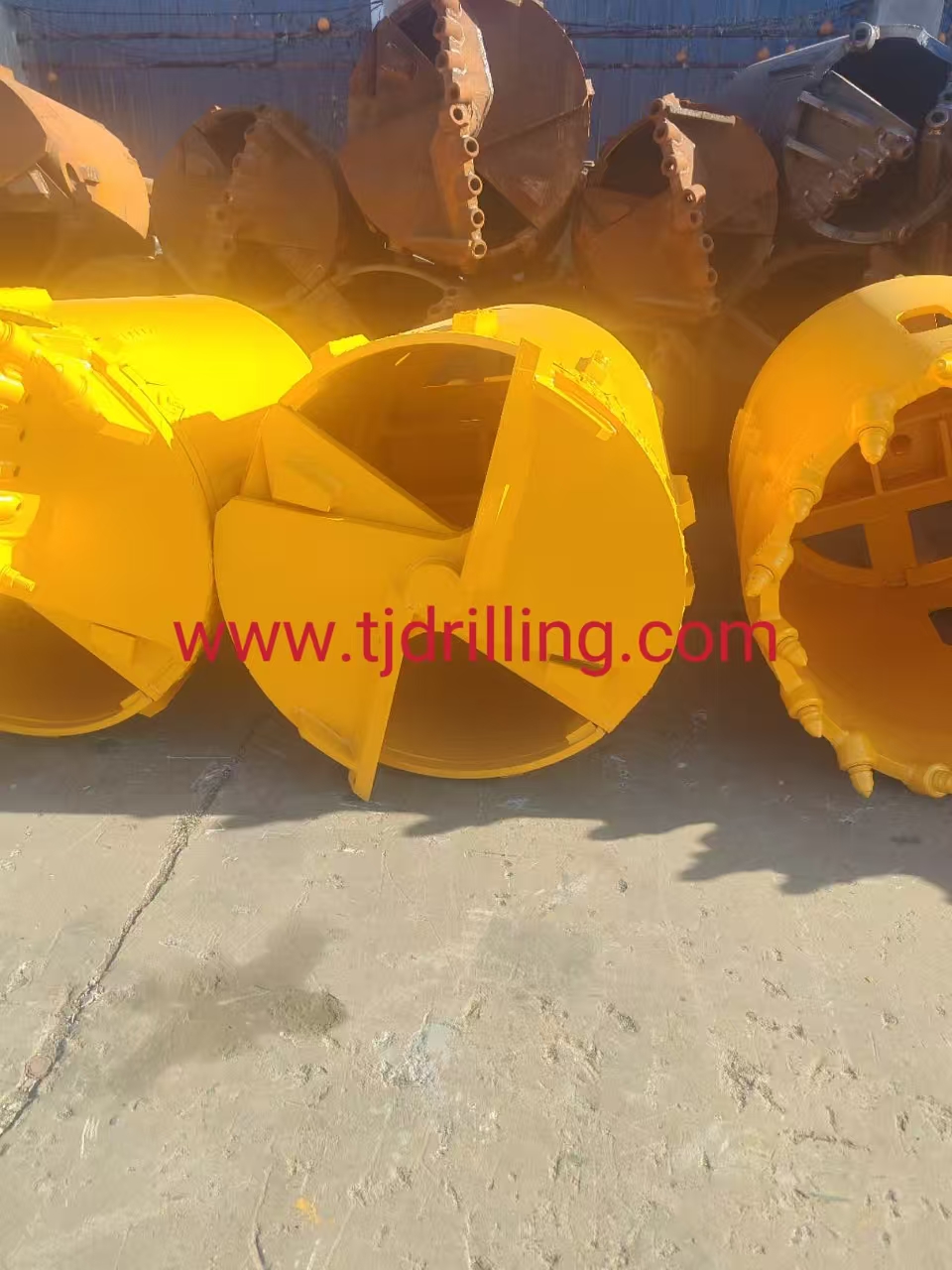 1000mm Botes De Limpieza De 1ml De Diametro Pilotes Cimentacion Profunda Para Bauer-Bg, Soilmec. Casagrande