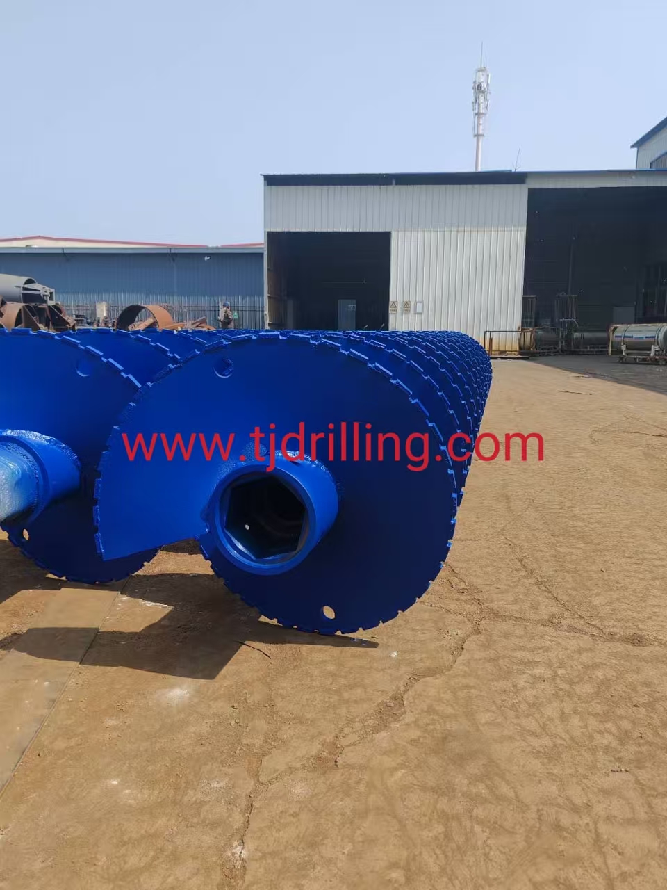 900mm cfa auger with soilmec cfa coupling 25hd5  used on soilmec sr65 drill rig for Continuous Flight Auger CFA piles