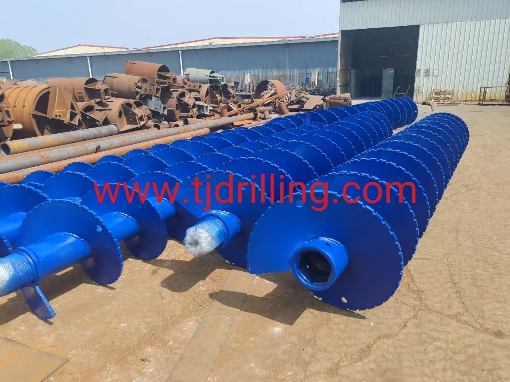 900MM CFA AUGER with soilmec cfa coupling xhd5 used on soilmec sr70 drill rig for Continuous Flight Auger CFA piles