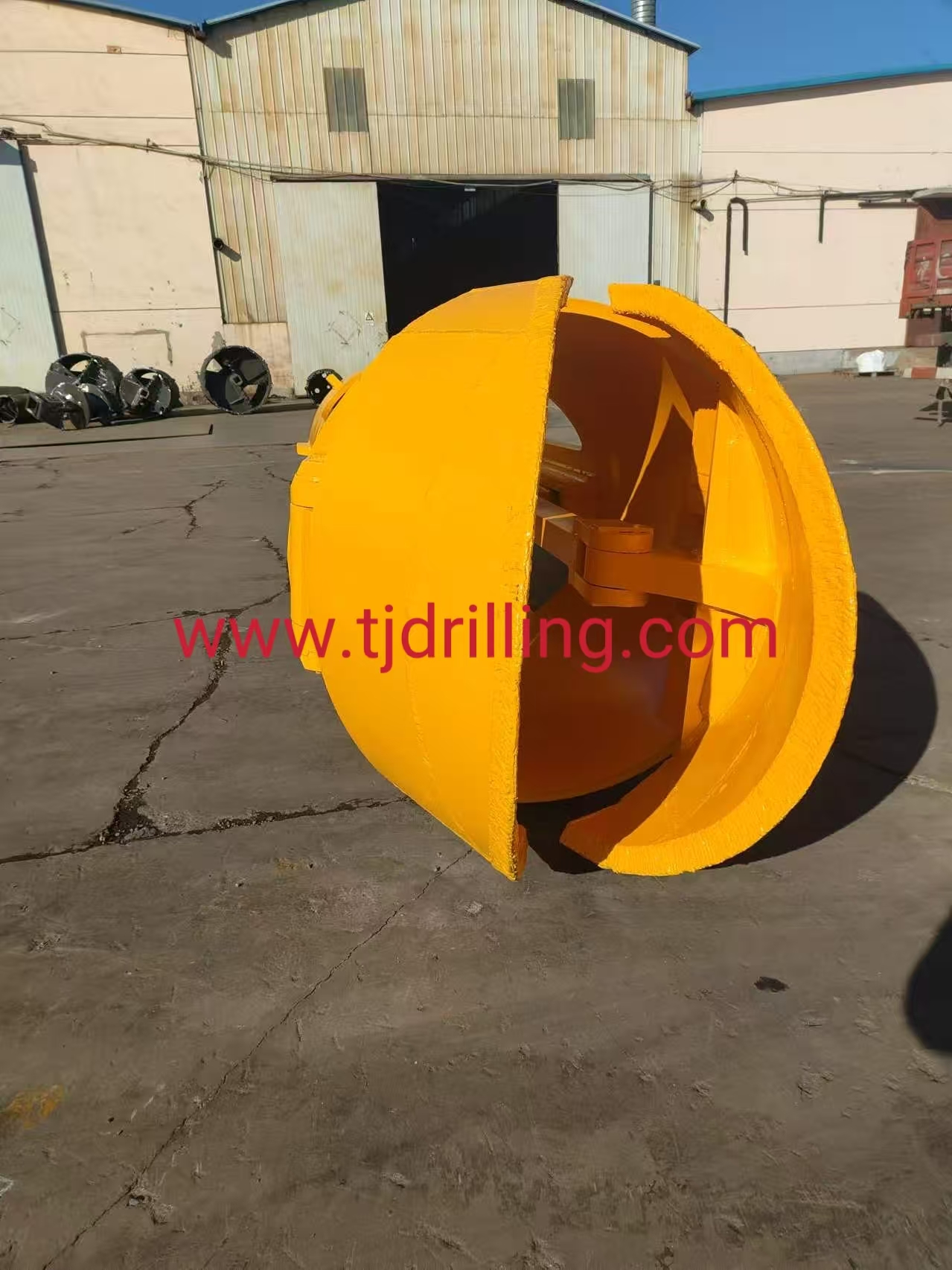 Double rope hammer grab od1200mm used  for hard soil conditions for bored pile foundation work
