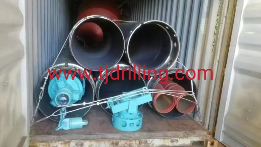 800mm Camisas Doble Pared Pilotes Diametro De 800mm Con Junta De Tornillos Para La Cimentacion Profunda para soilmec
