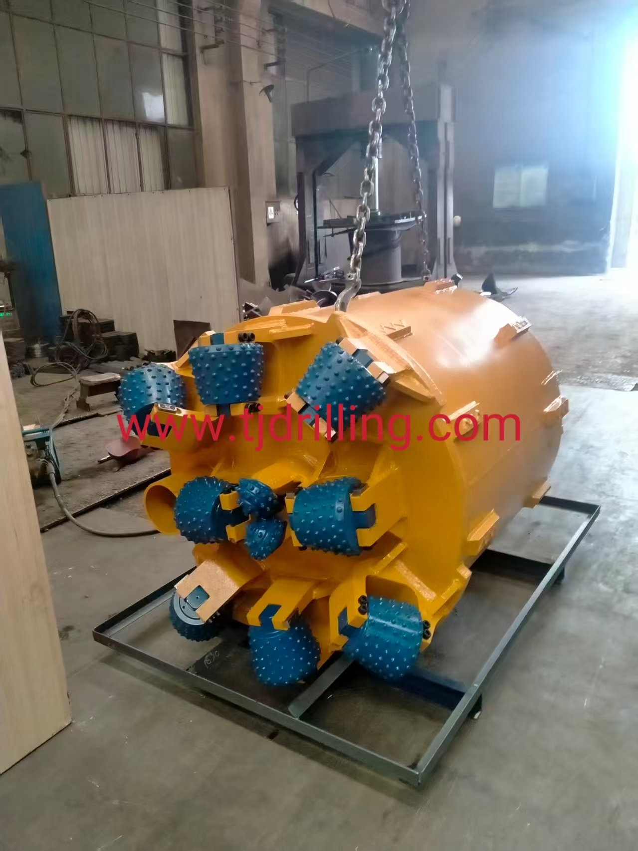 1200mm Full face drill head used for RCD air lift reverse circulation drill pile foundation work