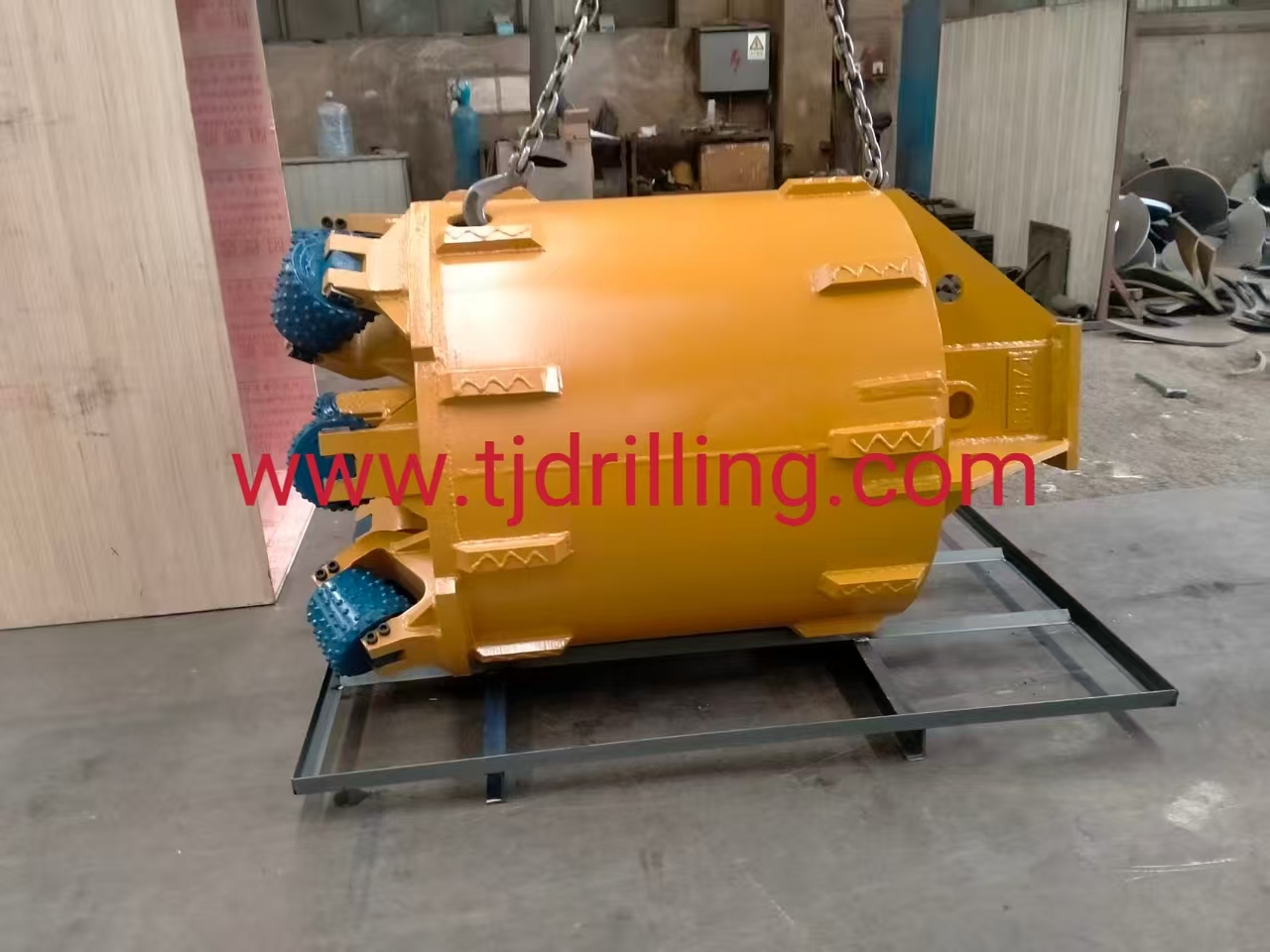 1200mm rcd drill bucket used for air lift reverse circulation drill pile foundation work