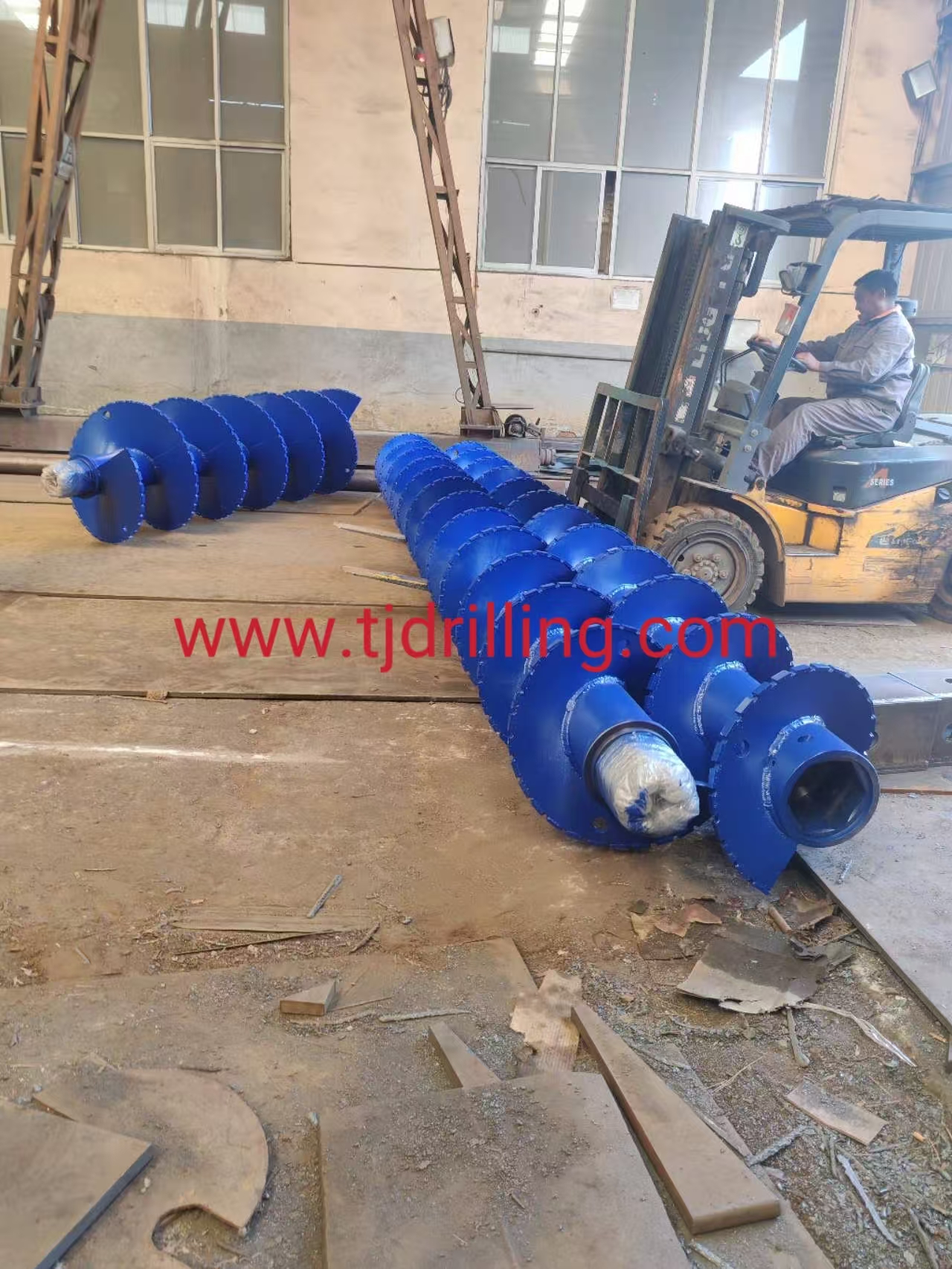 600mm cfa auger with soilmec cfa hexagonal joint xhd5 used on soilmec sr65 drill rig for Continuous Flight Auger CFA pil