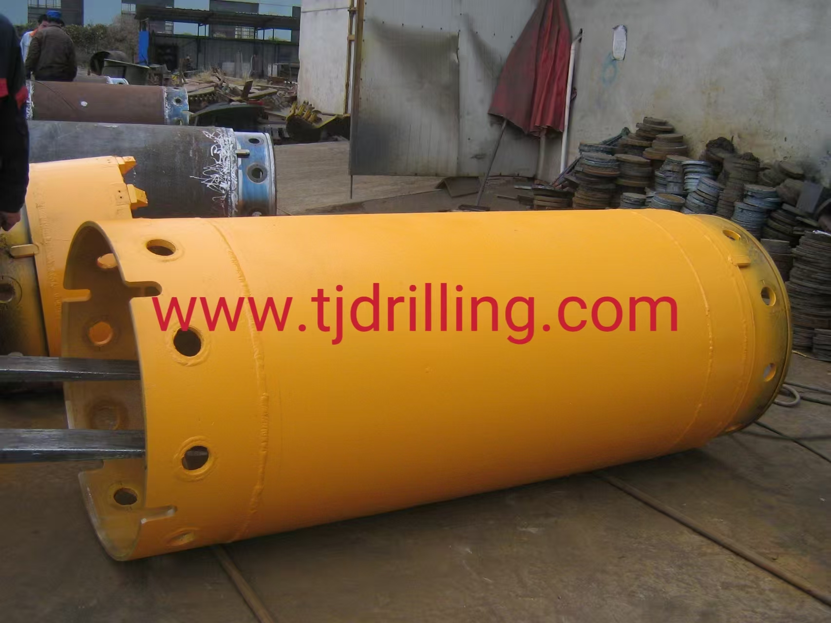 800mm  ademe metalico sencilla pared PILOTES Ø800 Con junta de tornillos para la cimentacion profunda para bauer-bg ,soi