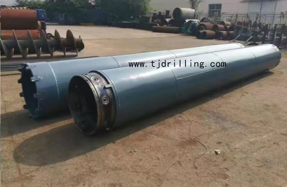 800mm Camisas sencilla Pared Pilotes Diametro De 800mm Con Junta De Tornillos Para La Cimentacion Profunda Para Soilmec.