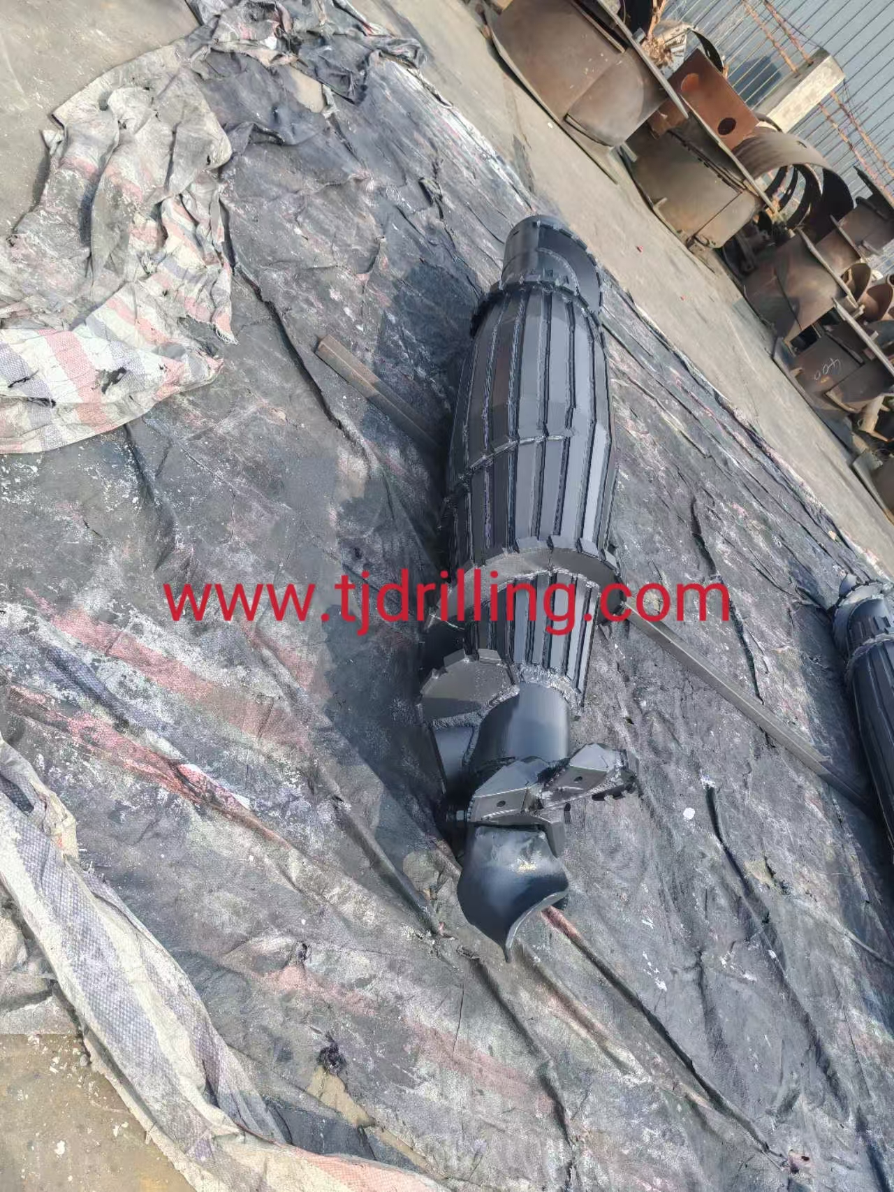 500mm Fdp Auger with Casagrande Cfa Coupling Hex200 Match Casagrande B300 Drill Rig for Full Displacement Pile Foundatio