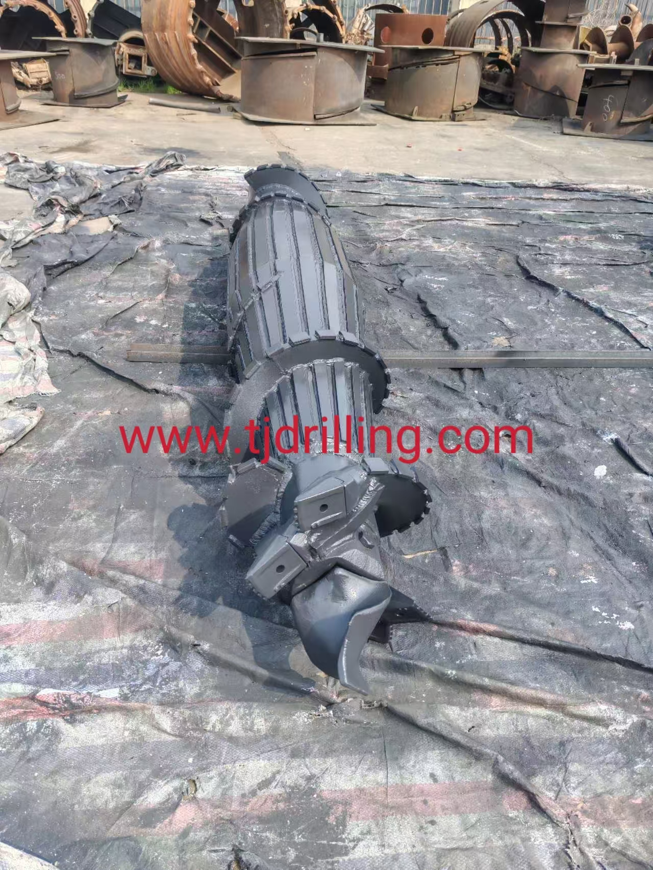 500mm Fdp Auger with Soilmec Cfa Coupling Xhd5 Match Soilmec Sr65 Drill Rig for Full Displacement Pile Foundation Work