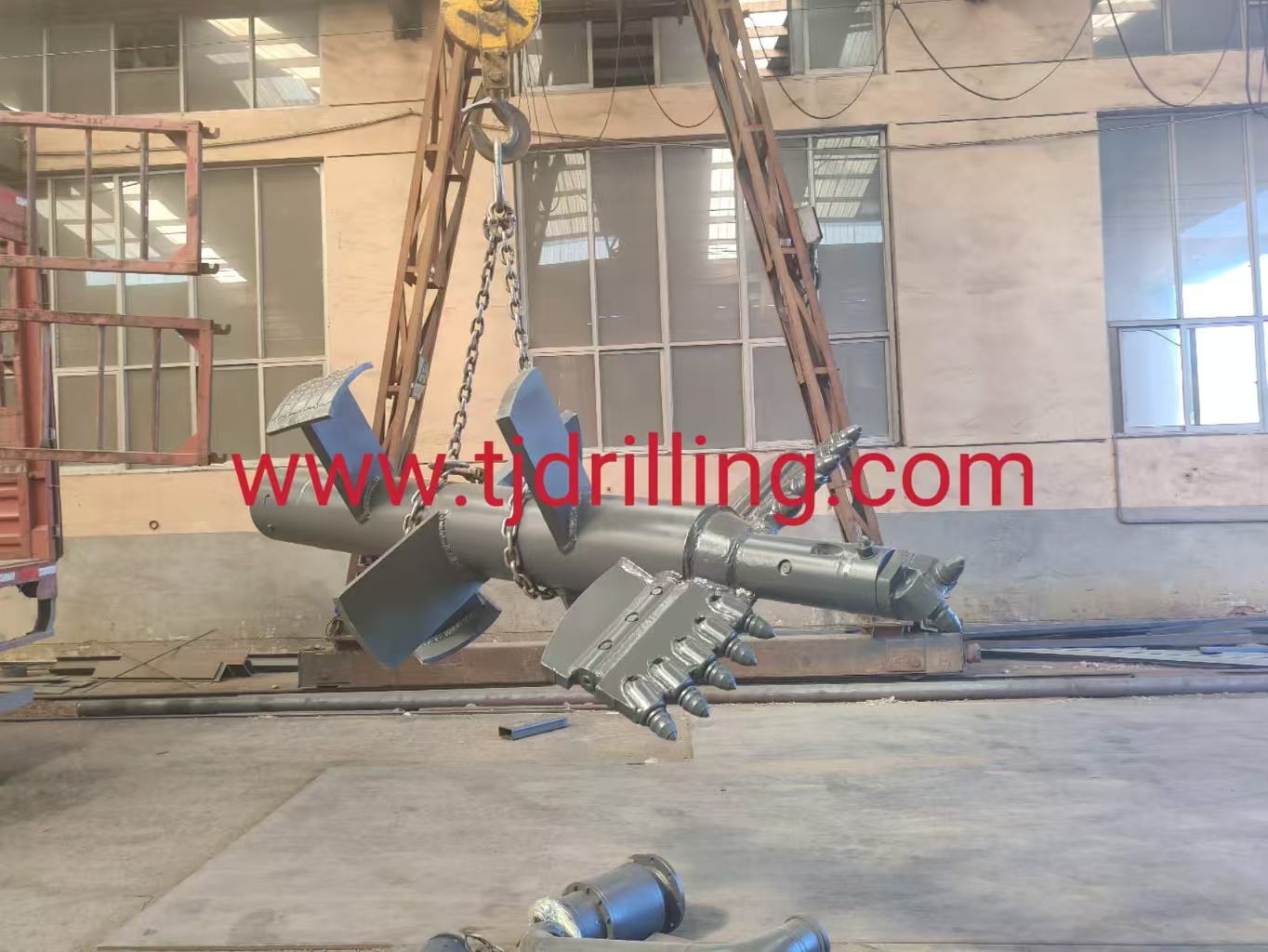 1000mm single column mixing auger with bauer-connector 254mm used on bauer-bg20 rotary drill rig for deep soil mixing pi