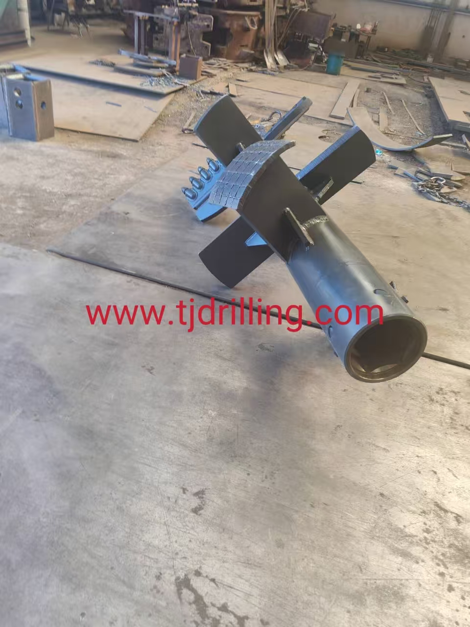 1000mm deep soil  mixing auger with  liebherr-cfa octagonal connector sw175 used on liebherr-lb20 rotary rig for deep so