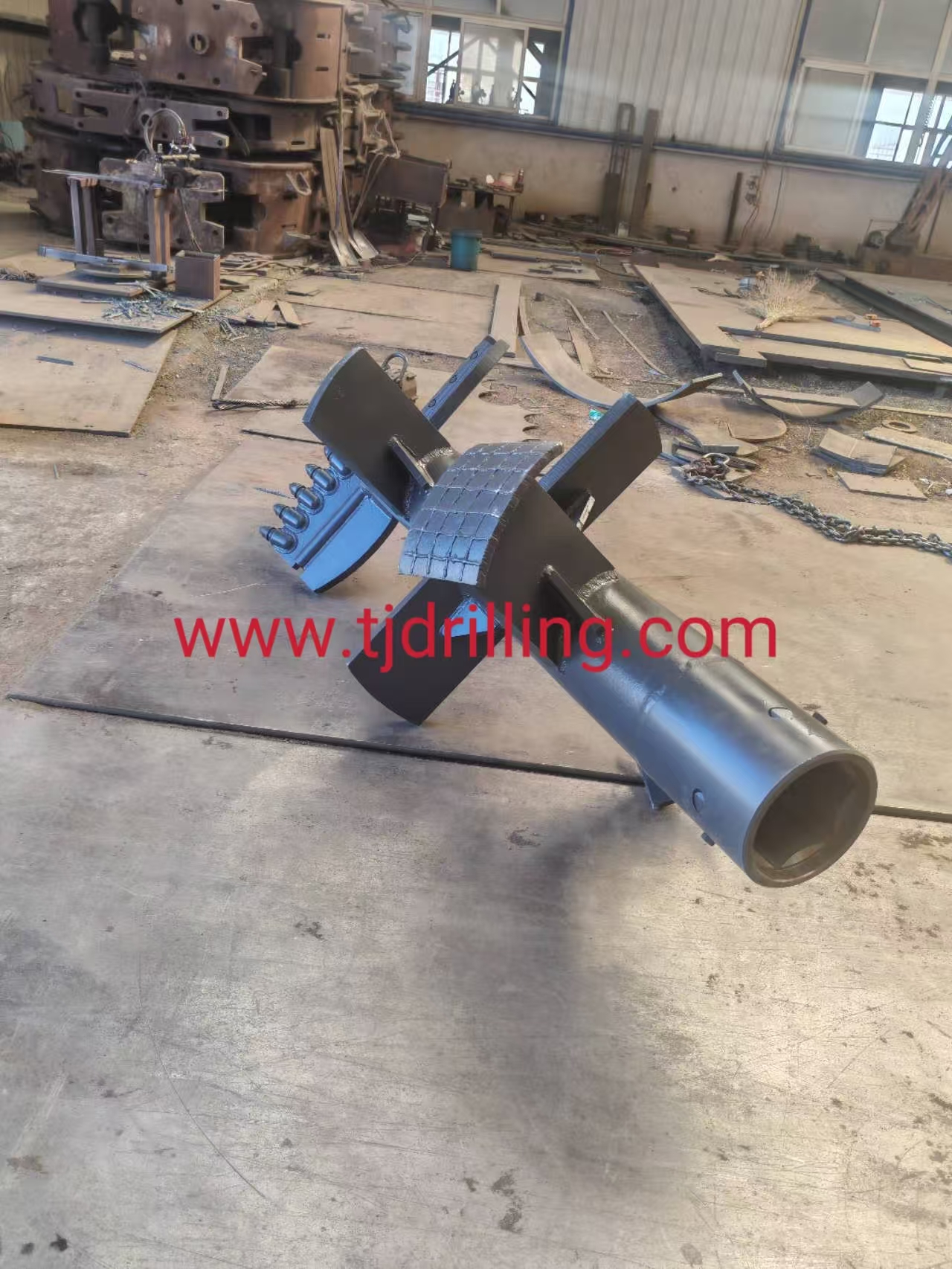 1000mm dsm auger with  hexagonal joint hex200 used on casagrande b250 rotary drill rig for deep soil mixing pile