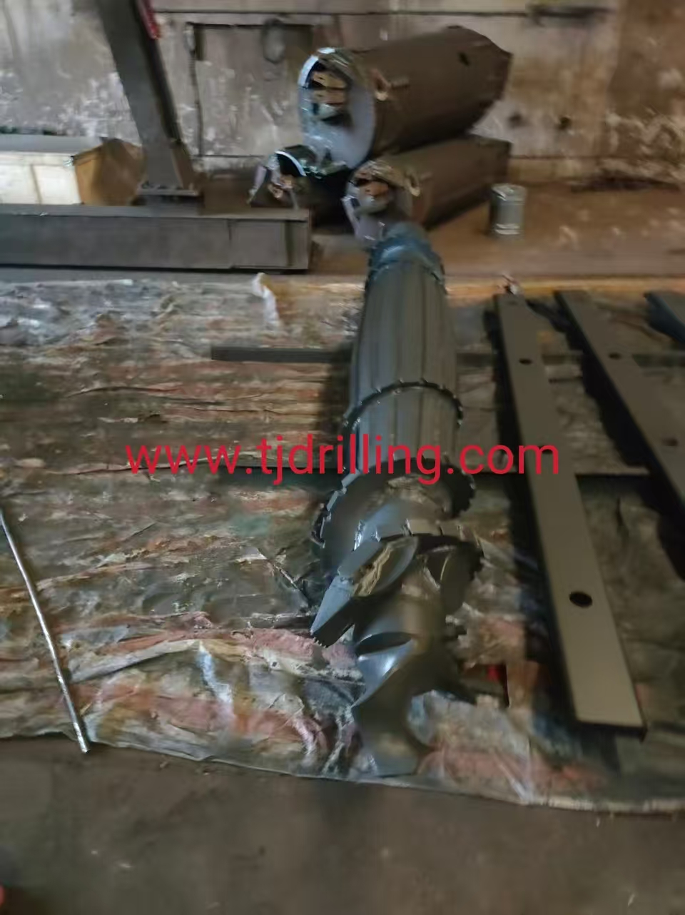 400mm Fdp Auger with bg20 Fdp Connector 254mm Match bauer-bg20 drill rig for Full Displacement Pile