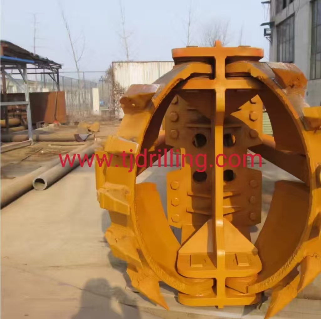 2300mm spherical hammer grab used inside of casing 2500/2380mm used marine pile foundation work use