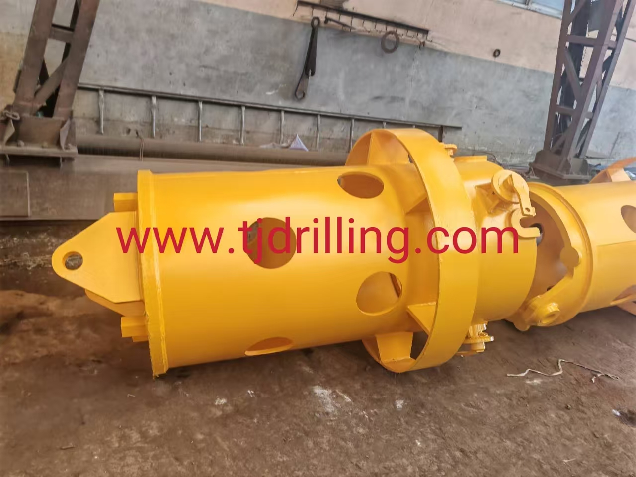 800mm Casing drive adapter used on soilmec sr45 drill rig for cased bored pile foundation work