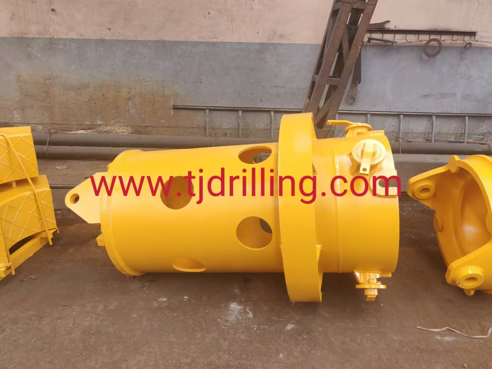 800mm casing driver used on soilmec sr45 drill rig for secant pile foundation work