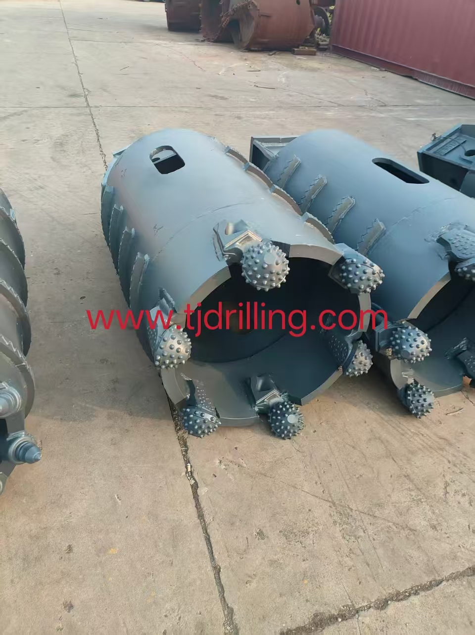 800mm core barrel with roller bit used for 150mpa hard rock for soilmec sr70 drill rig