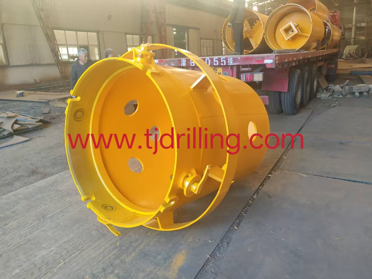1200mm casing driver  match  liebherr-LB28 rotary drill rig for 1200mm segamental casing pipe