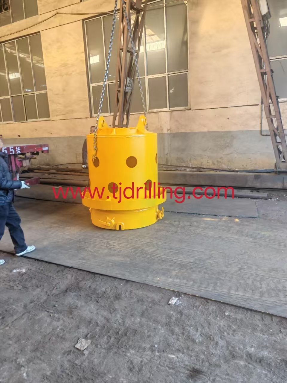 1200MM casing drive adapter used on 1200/1120mm double wall casing for liebherr-LB36 rotary drill rig for bored pile fou