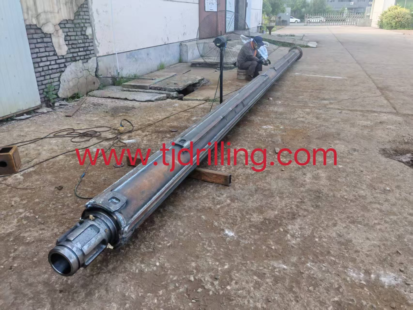 Cfa Kelly Extension Rod System 368mm 6m Length with Cfa Connector 254mm Used on Bauer-Bg20 Cfa Drill Rig