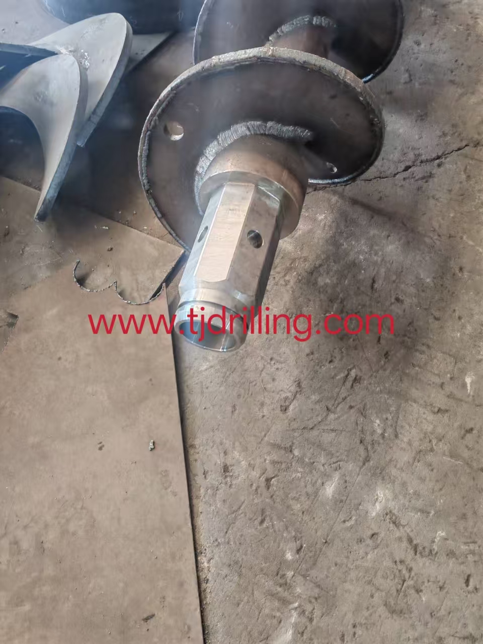 900mm cfa auger with CFA octagonal connector sw250 match Liebherr-LRB355 drill rig for cfa pile