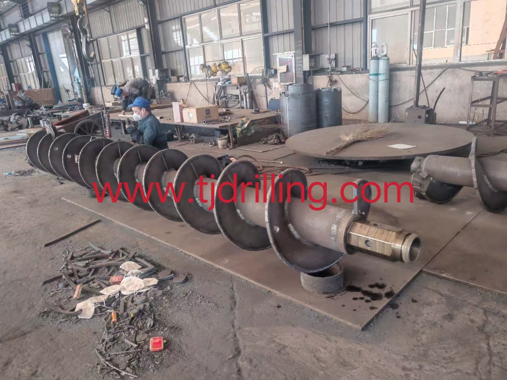 600mm cfa auger with CFA octagonal connector sw175 match Liebherr-Lb24 drill rig for cfa pile