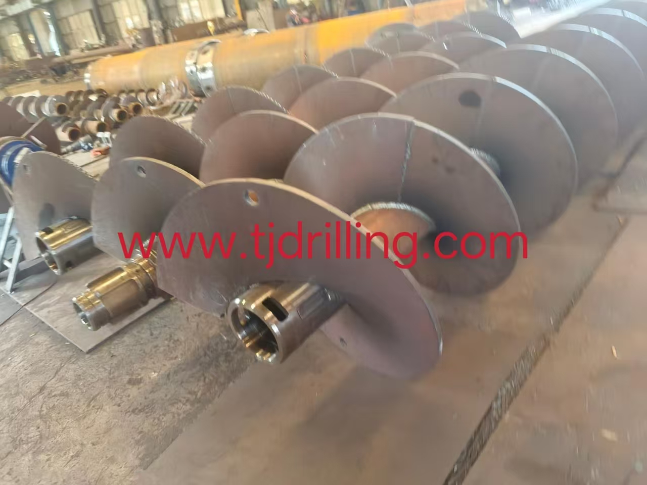 750mm Cfa Auger with Cfa Coupling 254mm Match Bauer- Bg33 Drill Rig for Continuous Flight Pile