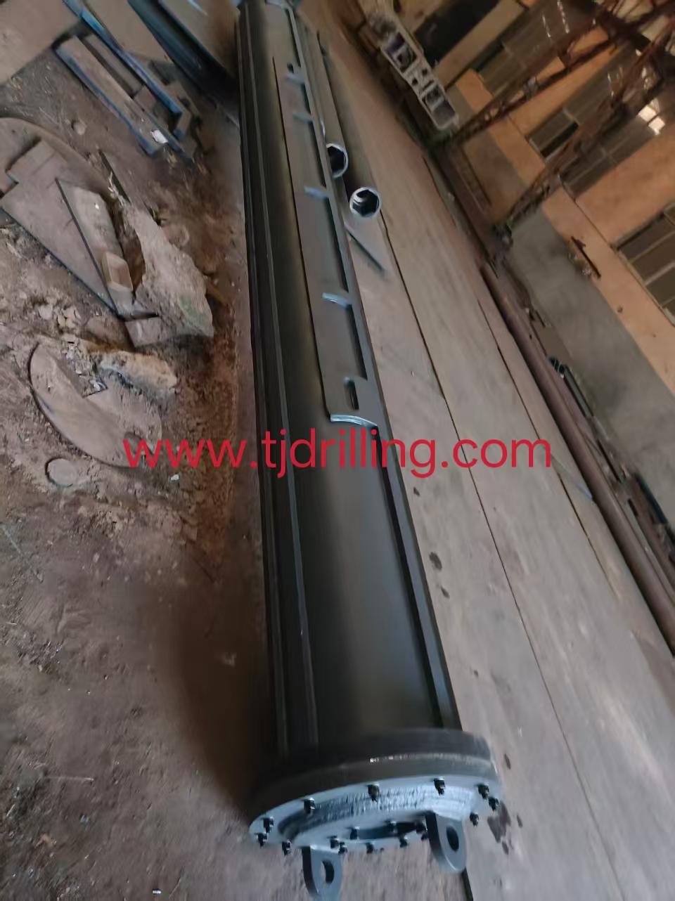 cfa kelly extension rod od 419mm length 8m with cfa coupling hex200 match casagrande b300 cfa rig