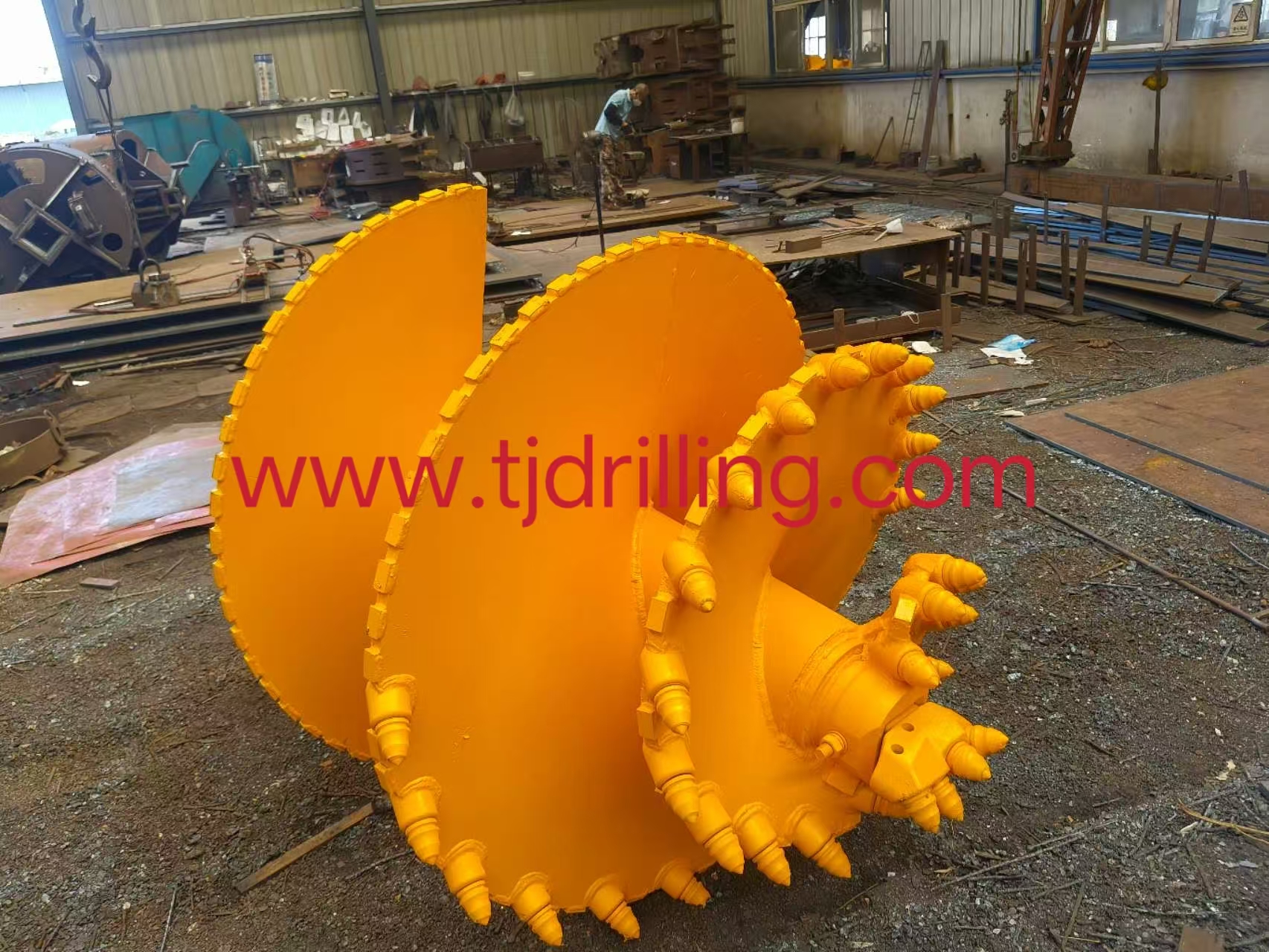 1500mm double cut progessive auger match bauer-bg26 rig for bored pile foundation work